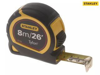 STANLEY TYLON TAPE MEASURE  8M/26FT