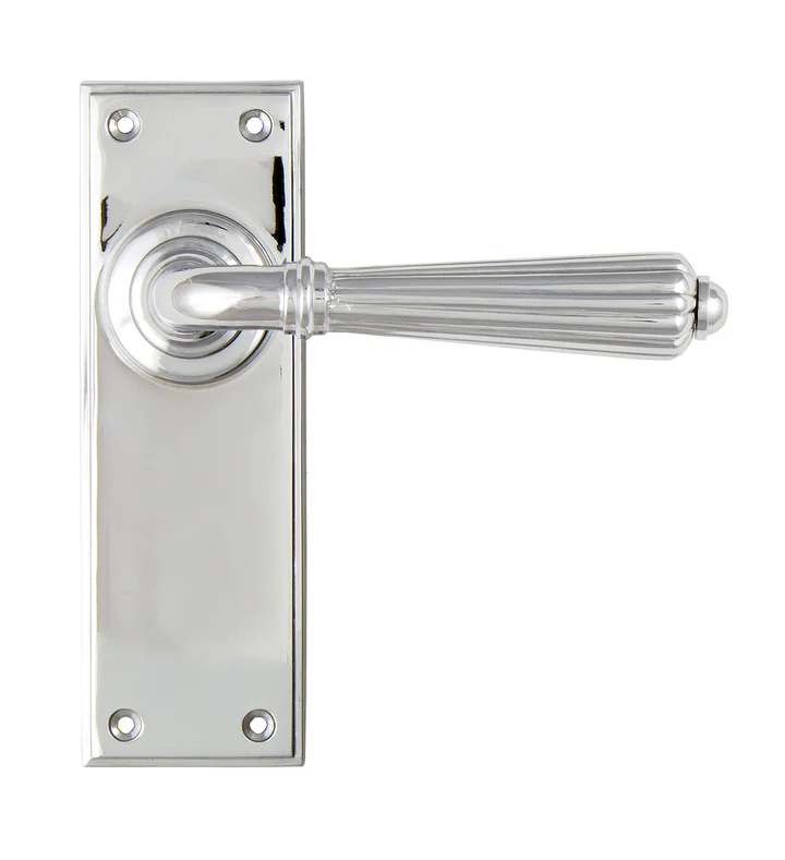 FTA 45317 POLISHED CHROME HINTON LEVER LATCH SET