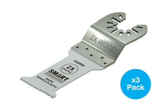 SMART TRADE - 32MM (3 PACK) RAPID WOOD MULTI-TOOL BLADE