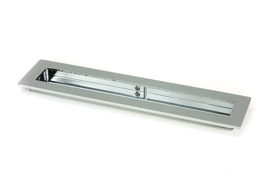 FTA 47178 POLISHED CHROME 250MM PLAIN RECTANGULAR PULL