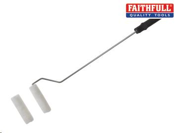 MINI PAINT ROLLER LONG-ARM RADIATOR KIT 100M (4") (FRAME & 2X HEADS)