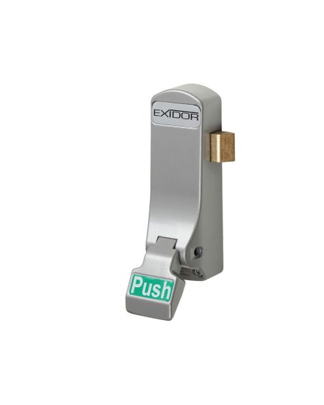 PUSH PAD PANIC LATCH ONLY SILVER