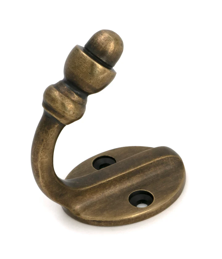 FTA 51301 BURNISHED BRASS COAT HOOK