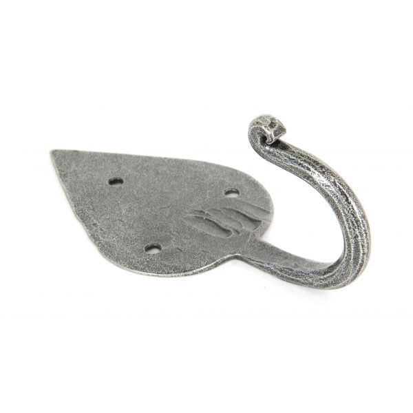 FTA 33688 PEWTER GOTHIC COAT HOOK