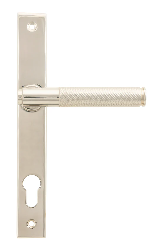 FTA 45526 POLISHED NICKEL BROMPTON SLIMLINE LEVER ESPAG. LOCK SET