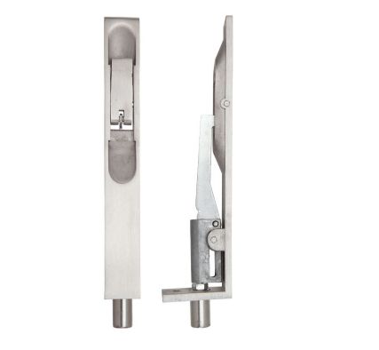 FLUSH BOLT (LEVER ACTION) 150MM X 20MM (6") SATIN STAINLESS STEEL