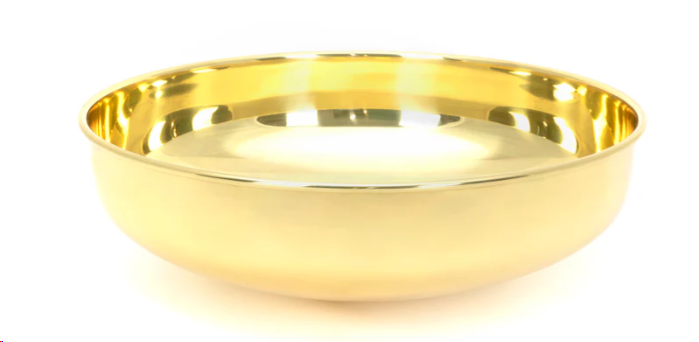 FTA 47202 SMOOTH BRASS ROUND SINK