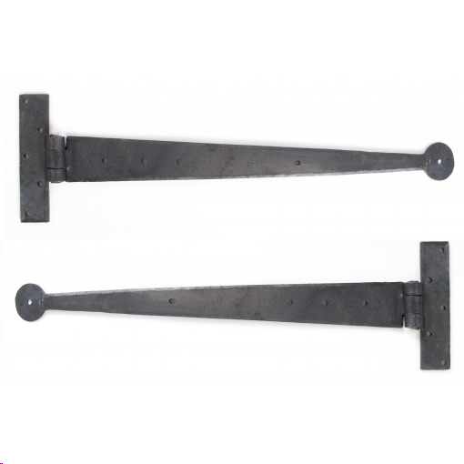 FTA 33010 BEESWAX 18 PENNY END T HINGE (PAIR)