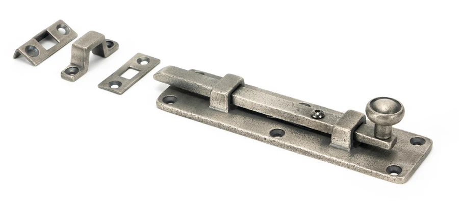 FTA 45799 ANTIQUE PEWTER 6 UNIVERSAL BOLT