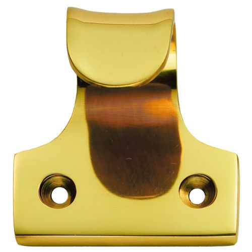 SASH LIFT (HOOK PATTERN) 51MM POLISHED BRASS