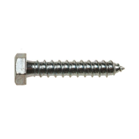 HEXAGON COACHSCREW - BZP 10 X 140MM 