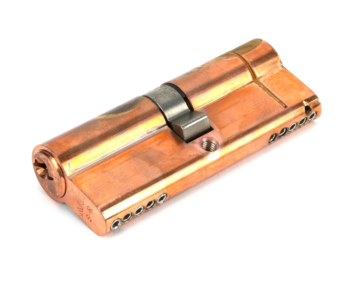 FTA 45829 POLISHED BRONZE 40/40 5PIN EURO CYLINDER KA