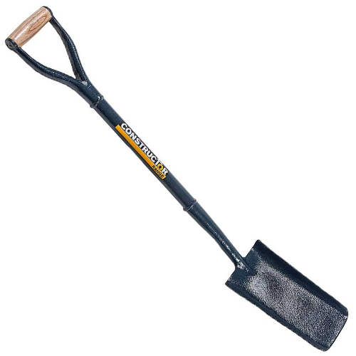CONSTRUCTION CABLE LAYING STEEL SHAFT SHOVEL/SPADE