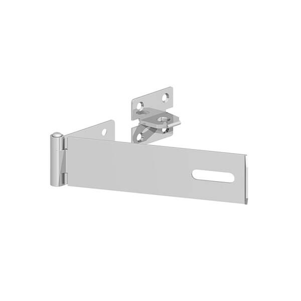 SAFETY PATTERN HASP & STAPLE 4½" (115MM) E-GALVANISED