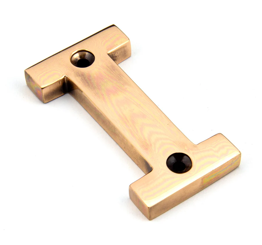 FTA 92031I POLISHED BRONZE LETTER I