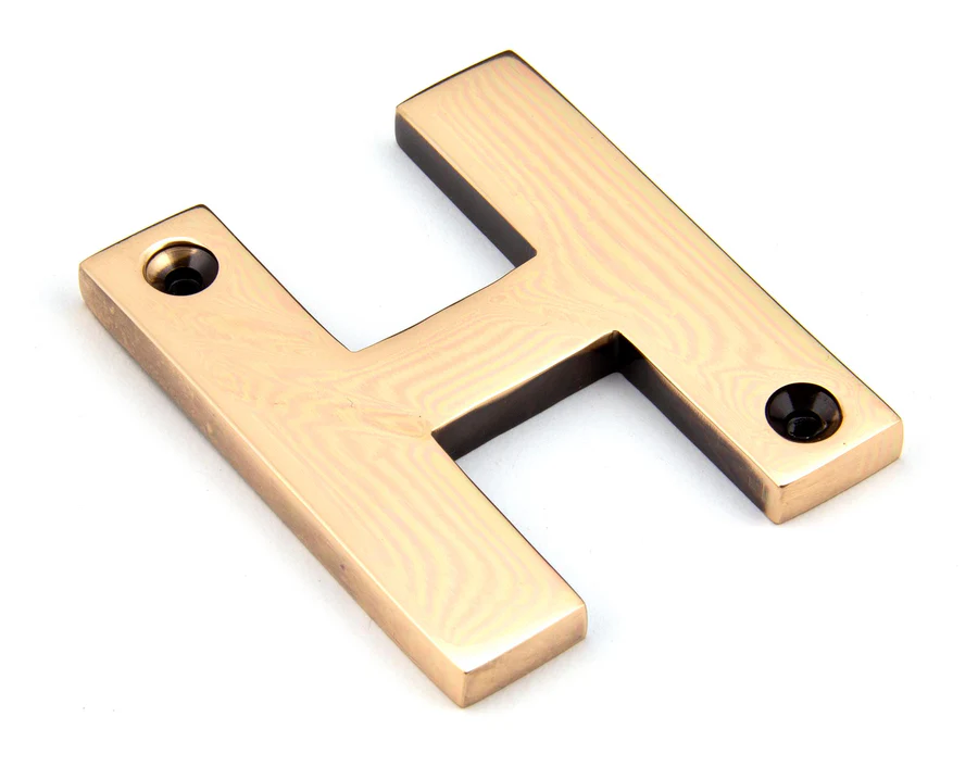 FTA 92031H POLISHED BRONZE LETTER H