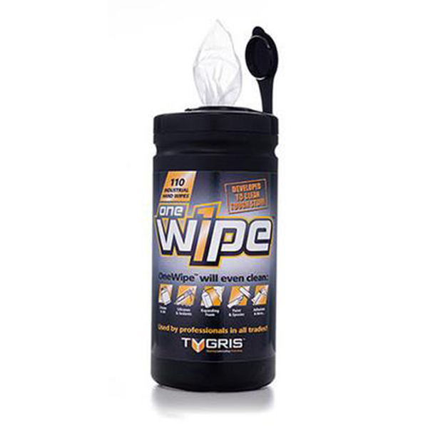 ONEWIPE TRADE HAND WIPES (TUB OF 110 WIPES)