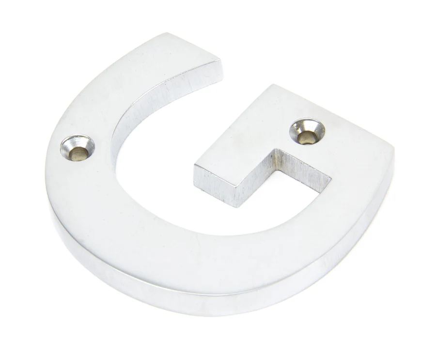 FTA 83804G SATIN CHROME LETTER G