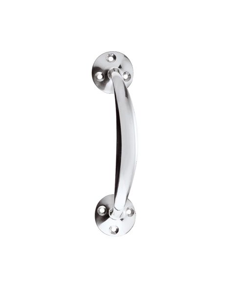 VICTORIAN BOW HANDLE 150MM (6") POLISHED CHROME