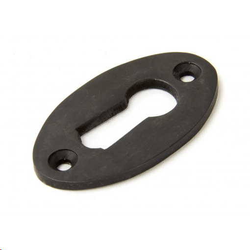 FTA 83948 AGED BRONZE OVAL ESCUTCHEON