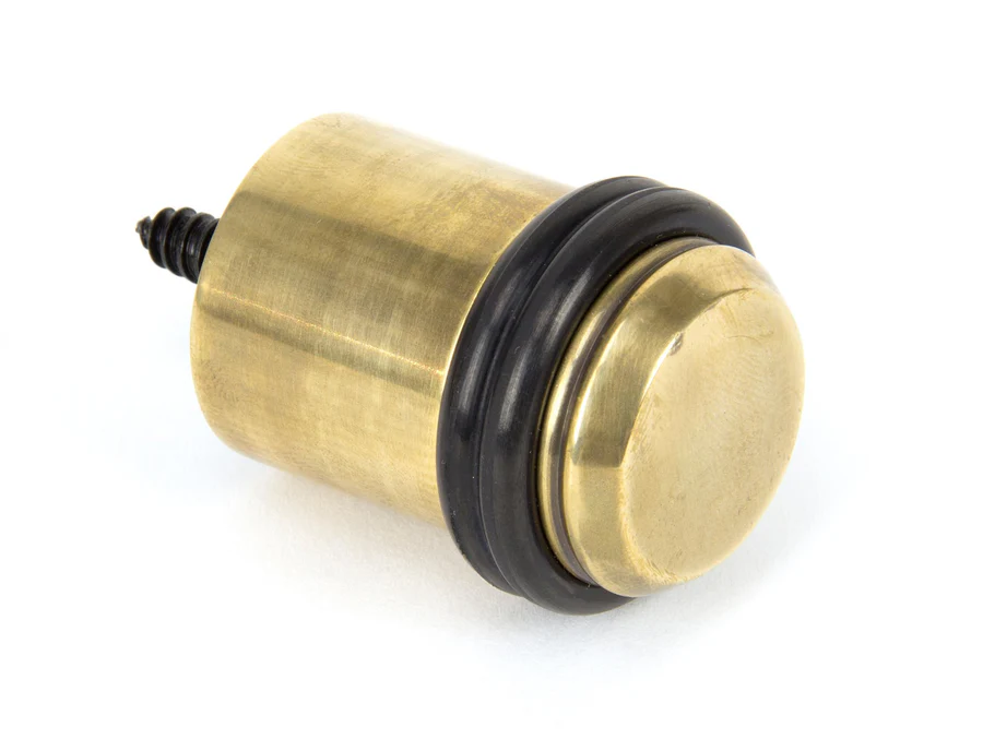 FTA 91514 AGED BRASS FLOOR MOUNTED DOOR STOP