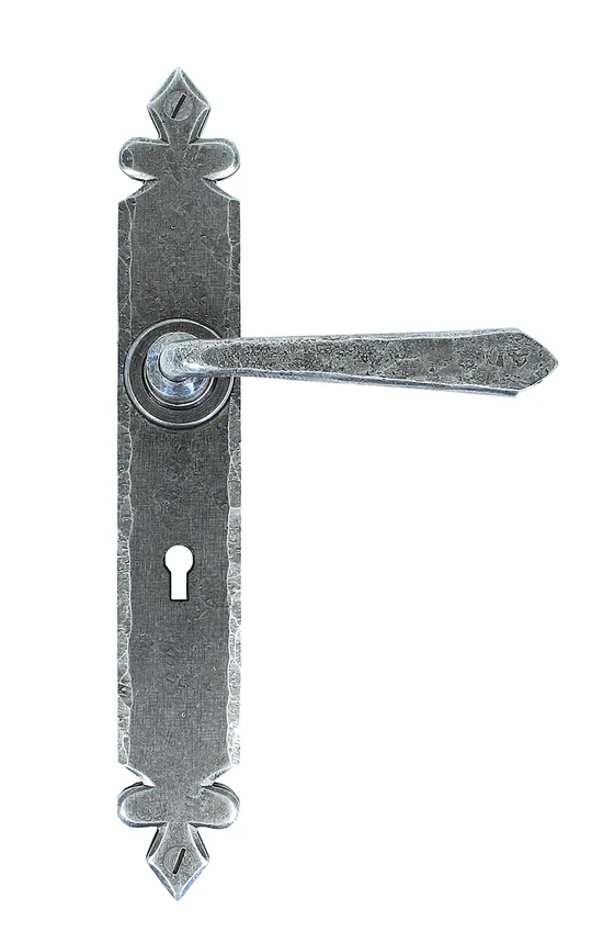 FTA 33730 PEWTER CROMWELL LEVER LOCK SET
