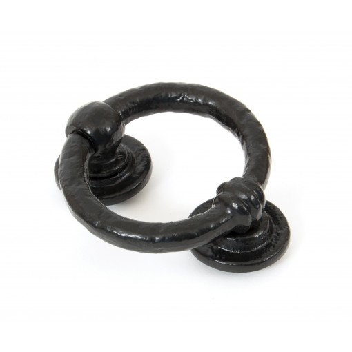 FTA 33869 BLACK 4 RING DOOR KNOCKER