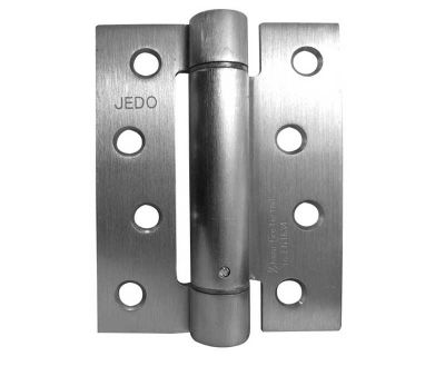 SPRING HINGES 100 X 75MM SATIN CHROME (SET OF 3)