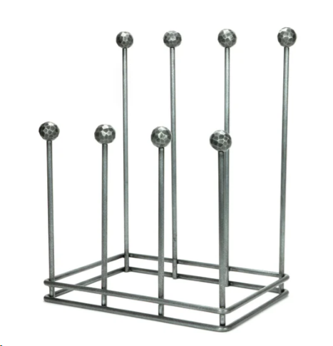 FTA 47107 PEWTER FOUR PAIR BOOT RACK