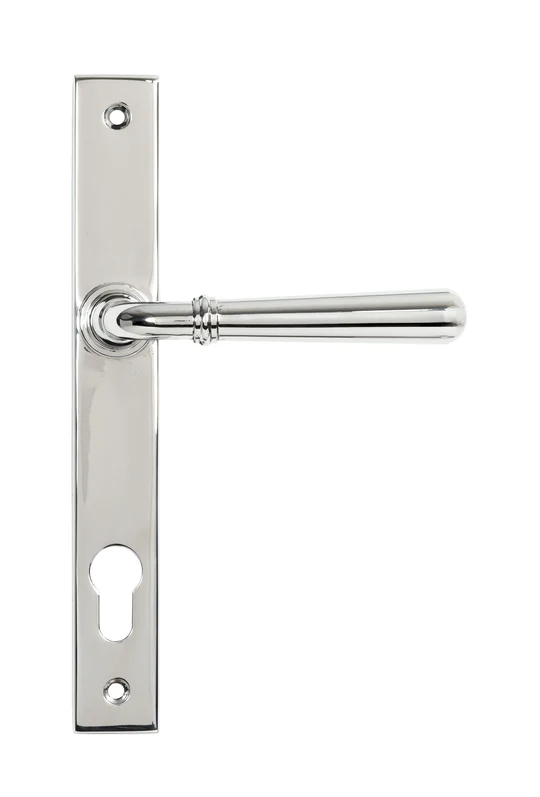 FTA 47072 POLISHED MARINE SS (316) NEWBURY SLIMLINE LEVER ESPAG. LOCK SET