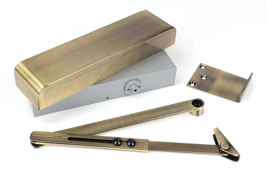 FTA 50107 AGED BRASS SIZE 2-5 DOOR CLOSER & COVER