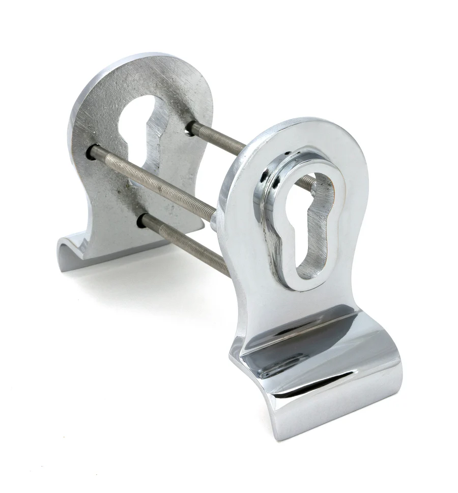 FTA 90066 POLISHED CHROME 50MM EURO DOOR PULL (BACK TO BACK FIXINGS)