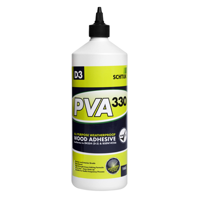 SCHTUK 330 PVA D3 WOOD ADHESIVE 1KG (1L)