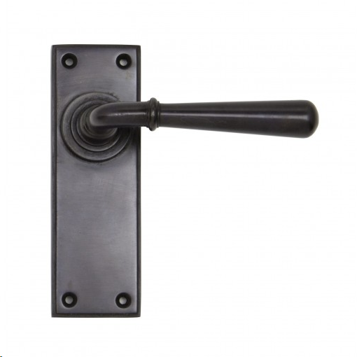 FTA 91436 AGED BRONZE NEWBURY LEVER LATCH SET