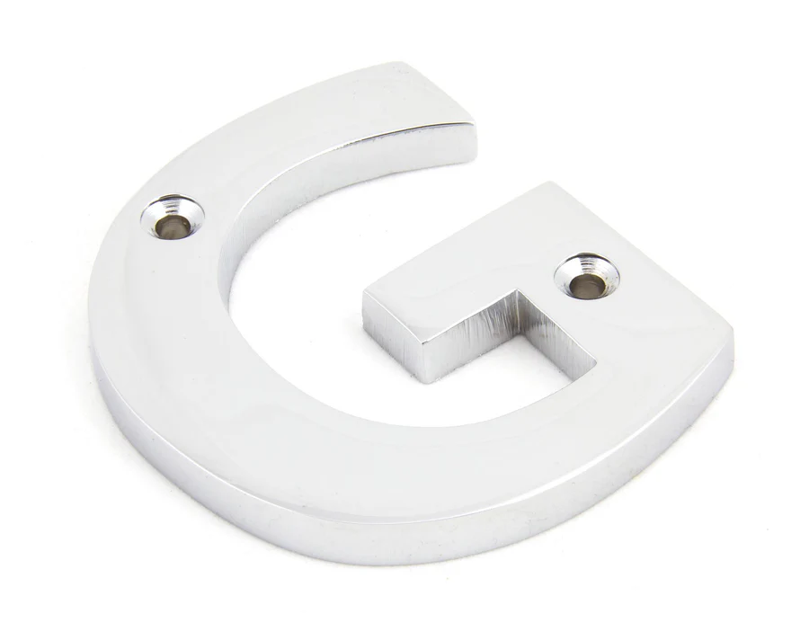 FTA 83802G POLISHED CHROME LETTER G