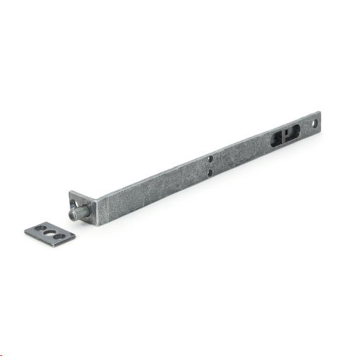 FTA 33627 PEWTER 12'' FLUSH/SLIDE DOOR BOLT