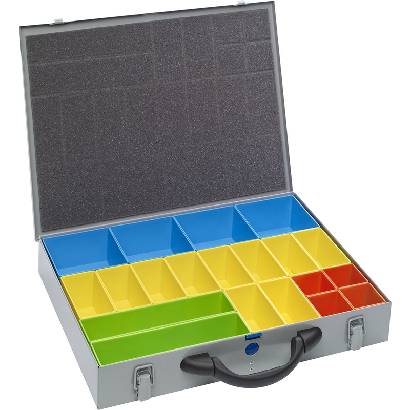 'WELFIX' LARGE METAL CASE WOODSCREW ASSORTMENT SET (3200PC Z/Y KIT)
