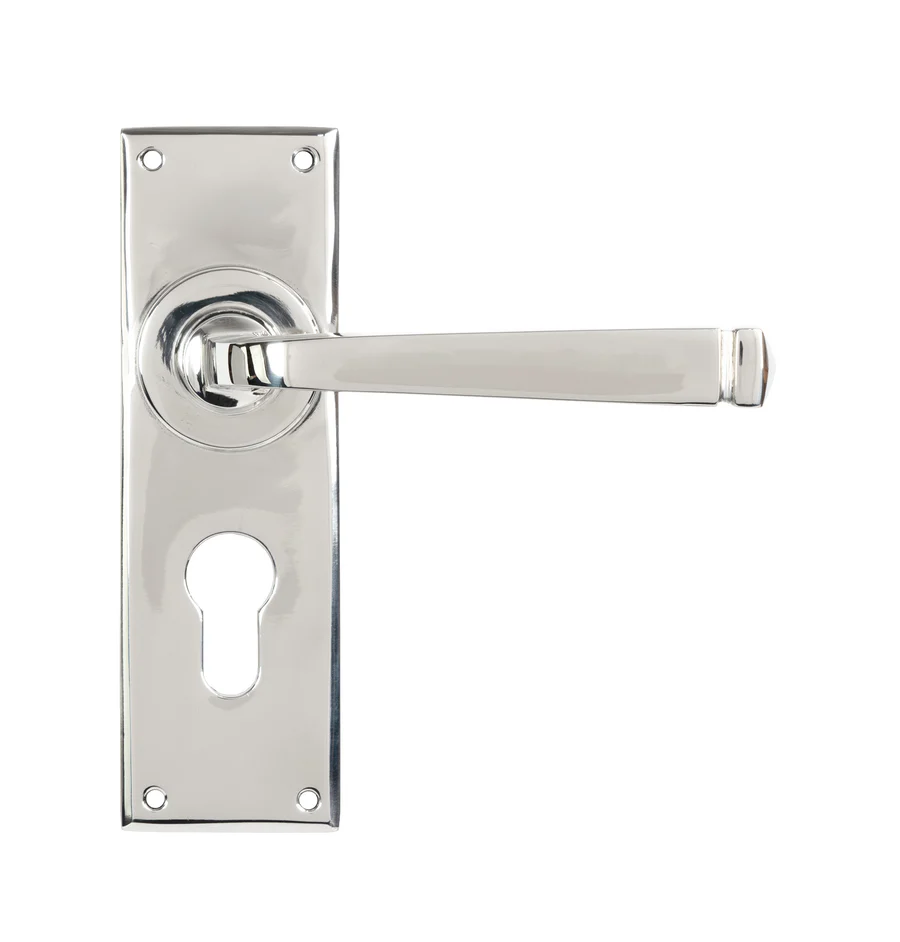 FTA 49831 POLISHED MARINE SS (316) AVON LEVER EURO LOCK SET