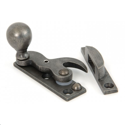 FTA 83643 ANTIQUE PEWTER SASH HOOK FASTENER