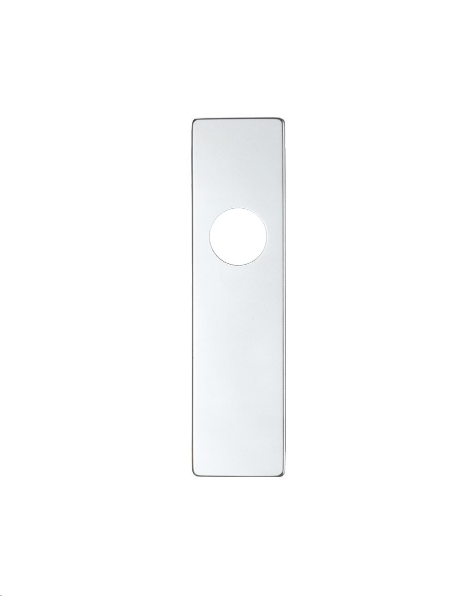 PUSH ON LATCH BACKPLATE 44 X 178MM SAA