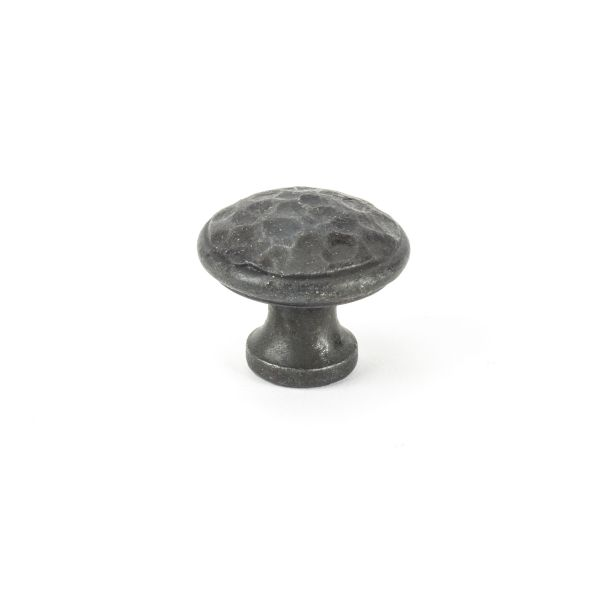 FTA 33197 BEESWAX HAMMERED CABINET KNOB - MEDIUM