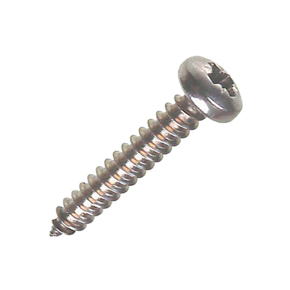 PAN HEAD SELF TAPPING SCREW - A2 STAINLESS STEEL POZI 4.2 X 32MM (8G X 1 1/4")