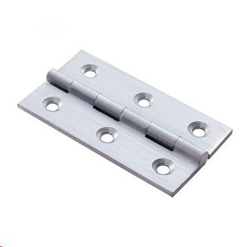 CABINET HINGE 50 X 28 X 1.4MM POLISHED CHROME (PAIR)