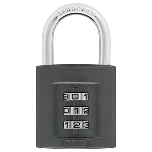 ABUS SUPERCODE 158 3-DIGIT COMBINATION PADLOCK 40MM