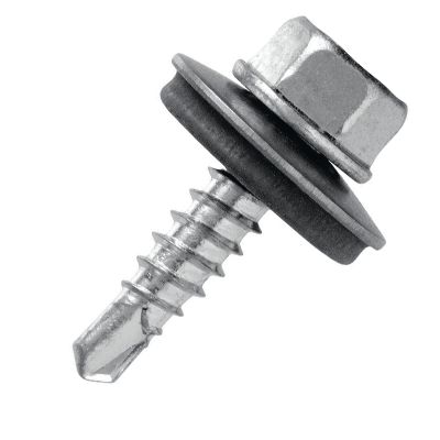 HEX HEAD SELF-DRILLING SCREW - LIGHT SECTION  5.5 X  25MM (WITH G16)