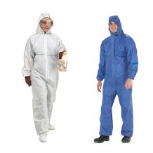 GENERAL PURPOSE DISPOSABLE OVERALLS - WHITE (EXTRA LARGE)