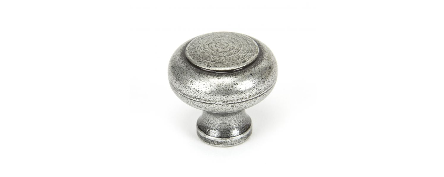 FTA 45150 PEWTER REGENCY CABINET KNOB - LARGE