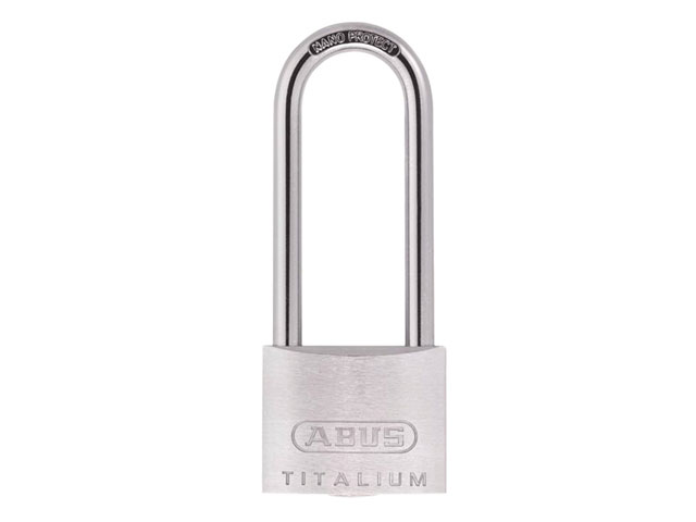 ABUS TITALIUM 64 PADLOCK 40MM (LONG SHACKLE)