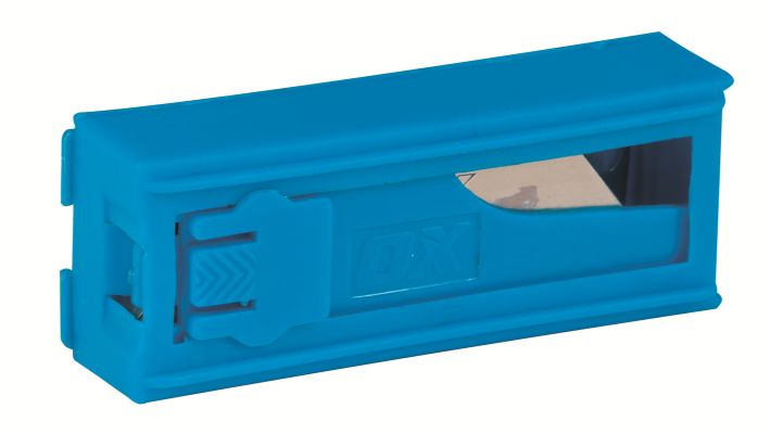 OX PRO HEAVY DUTY UTILITY KNIFE BLADES & DISPENSER (PACK OF 10)