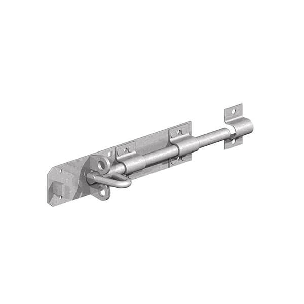 MEDIUM BRENTON PADBOLT  8" (200MM) GALVANISED (WITH FIXINGS)